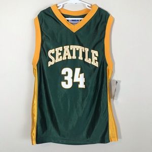 NWT  90’s Seattle Sonics Ray Allen Jersey
